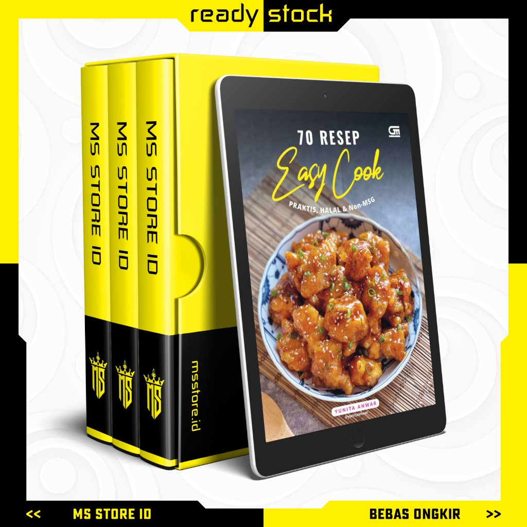 

70 Resep Easy Cook - Praktis, Halal dan Non MSG