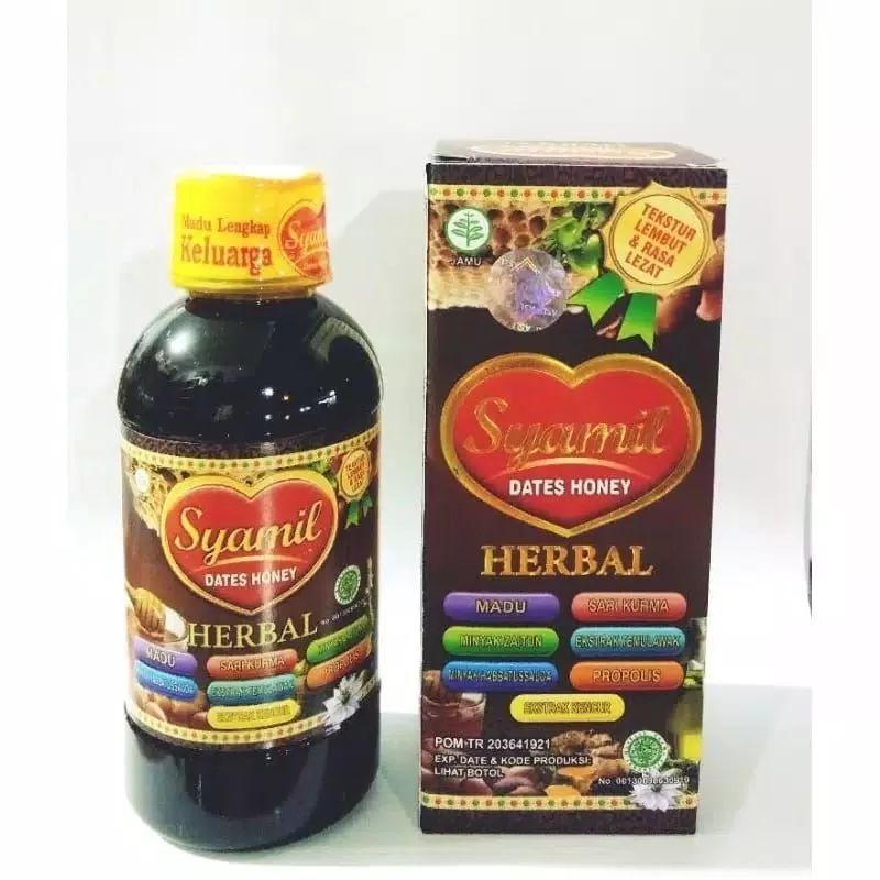 

Madu Syamil Dates Honey Syamil Family Dewasa 280gr propolis Trigona