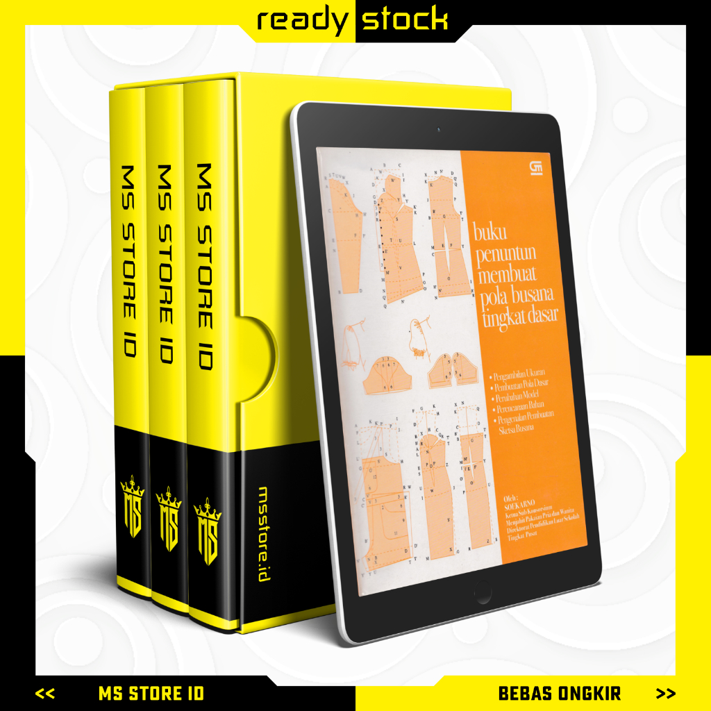 

Penuntun Membuat Pola Busana Tingkat Dasar