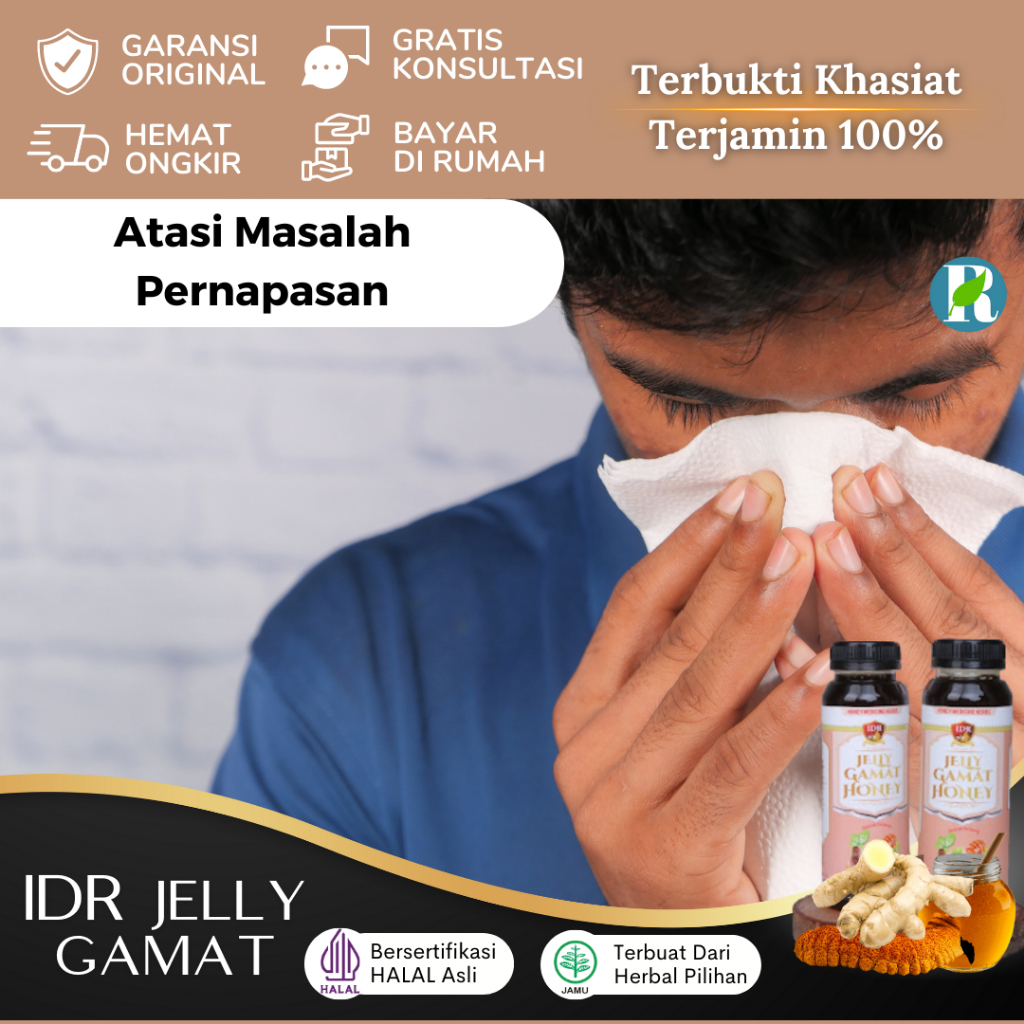 IDR Jelly Gamat   Obat Pernafasan   330 gram
