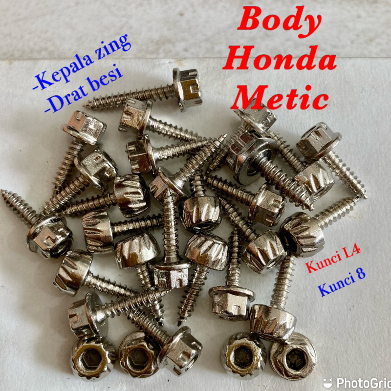 baut probolt BAUT PROBOLT HONDA baut body metic honda terlaris 270