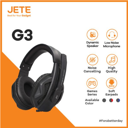 Headphone Gaming Noise Cancelling JETE G3