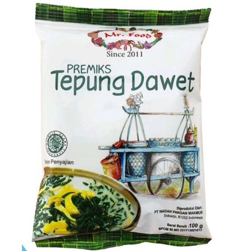 

Mr food tepung dawet tradisional 100gr