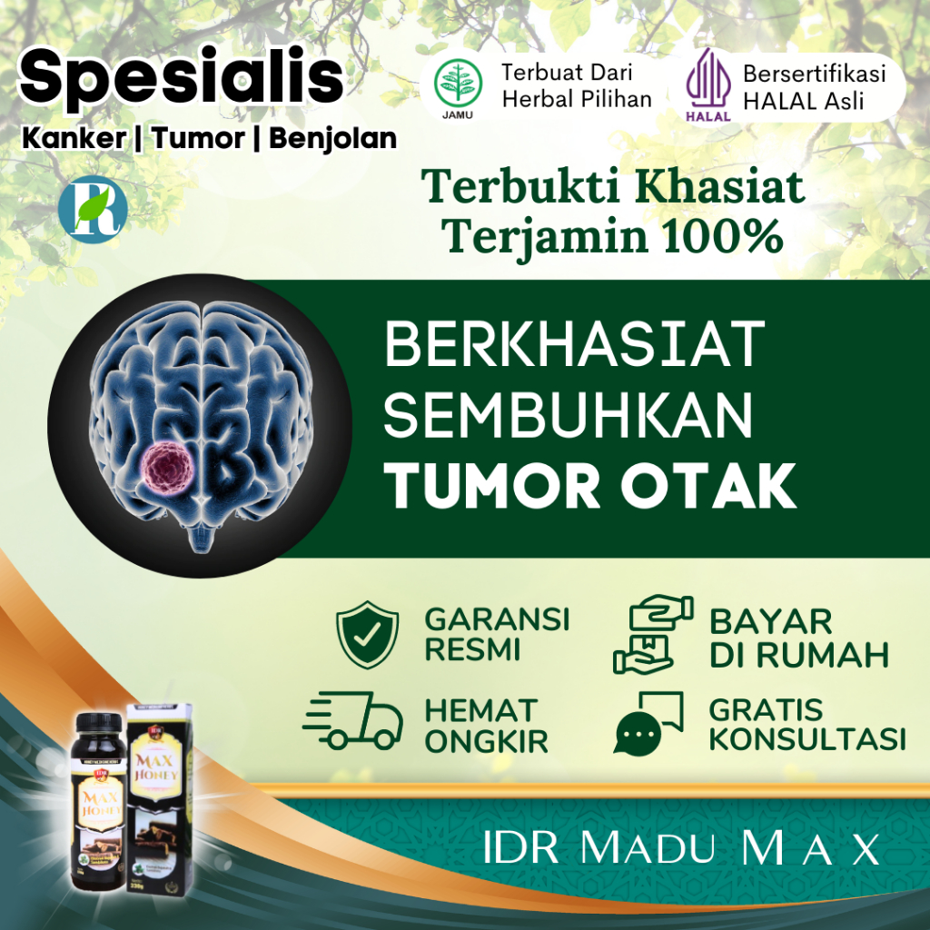 IDR Madu Max  Obat Tumor Otak   330 gram