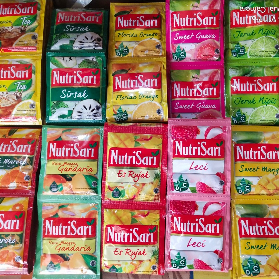 

Nutrisari Minuman Serbuk Aneka Rasa - 10 Sachet