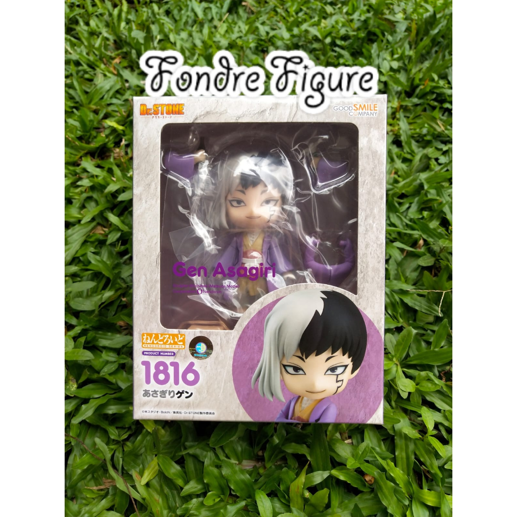 ORIGINAL NENDOROID GEN ASAGIRI 1816 NENDO DR STONE RYUSUI MAGICIAN ANIME SERIES FIGURE ORI