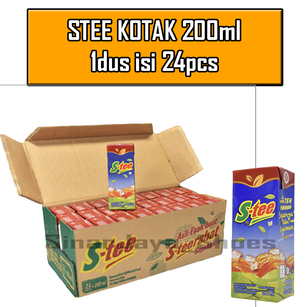 

Stee Sosro Kotak 200 ml isi 24 pcs