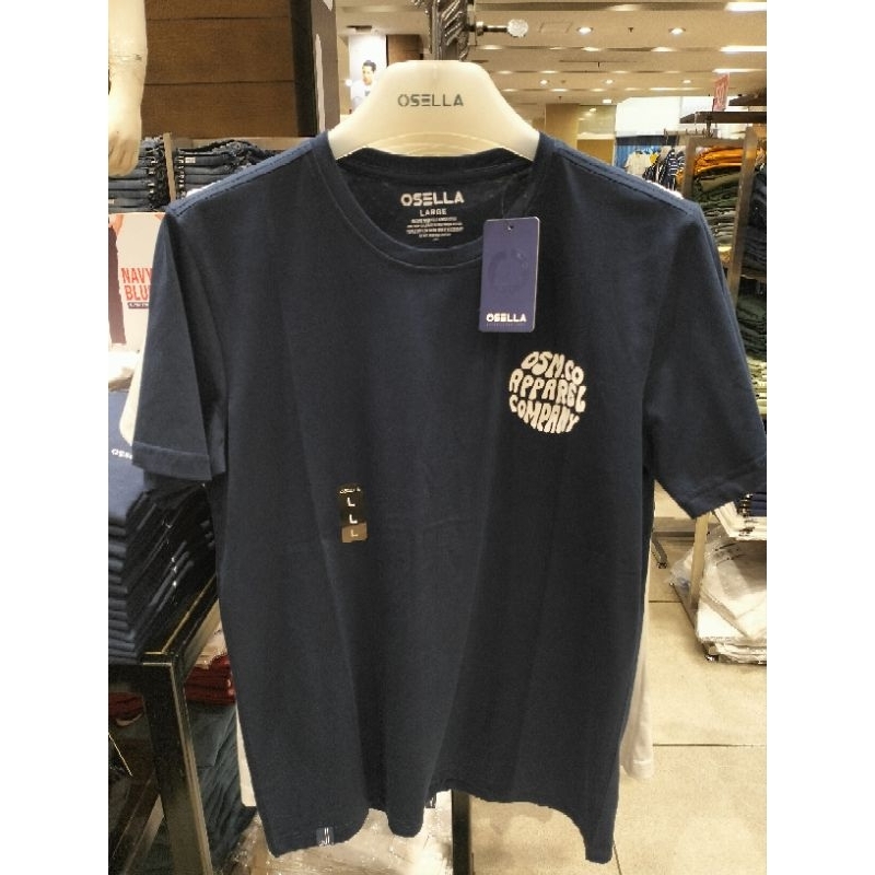 Osella T-shirt Lengan Pendek Pria Dewasa Original New
