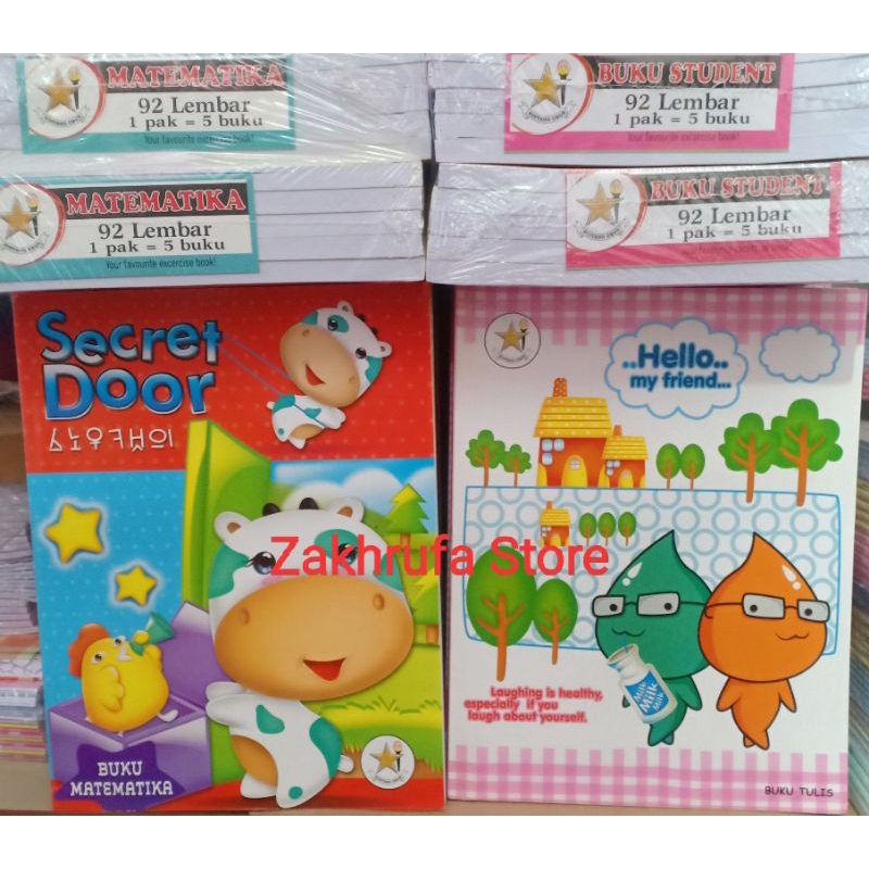 

PROMO Buku Tulis BINTANG OBOR Isi 92 Lembar