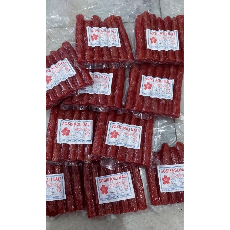 SOSIS BABI / LAPCHIONG CAP SAKURA ASLI BALI
