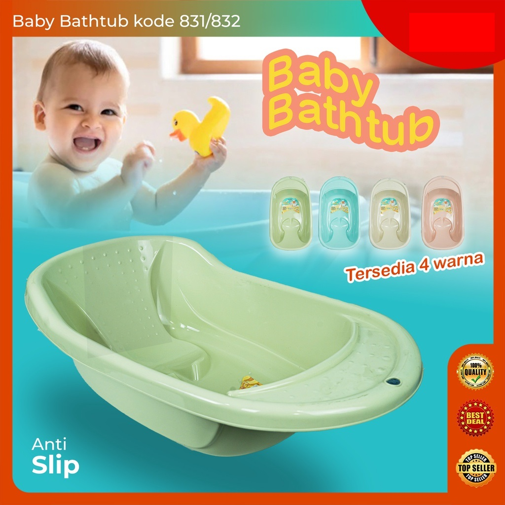 YOMI Bak Mandi Bayi Plastik 831/832 Kamar Mandi Baby Bathtub baskom mandi