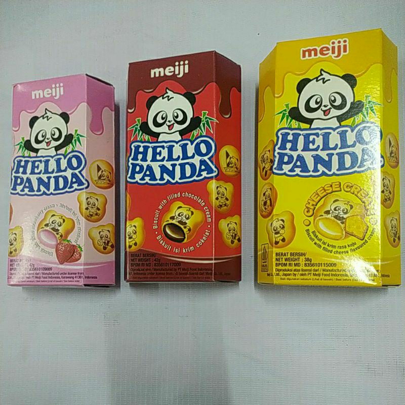 

Hello panda 42g, biskuit isi krim