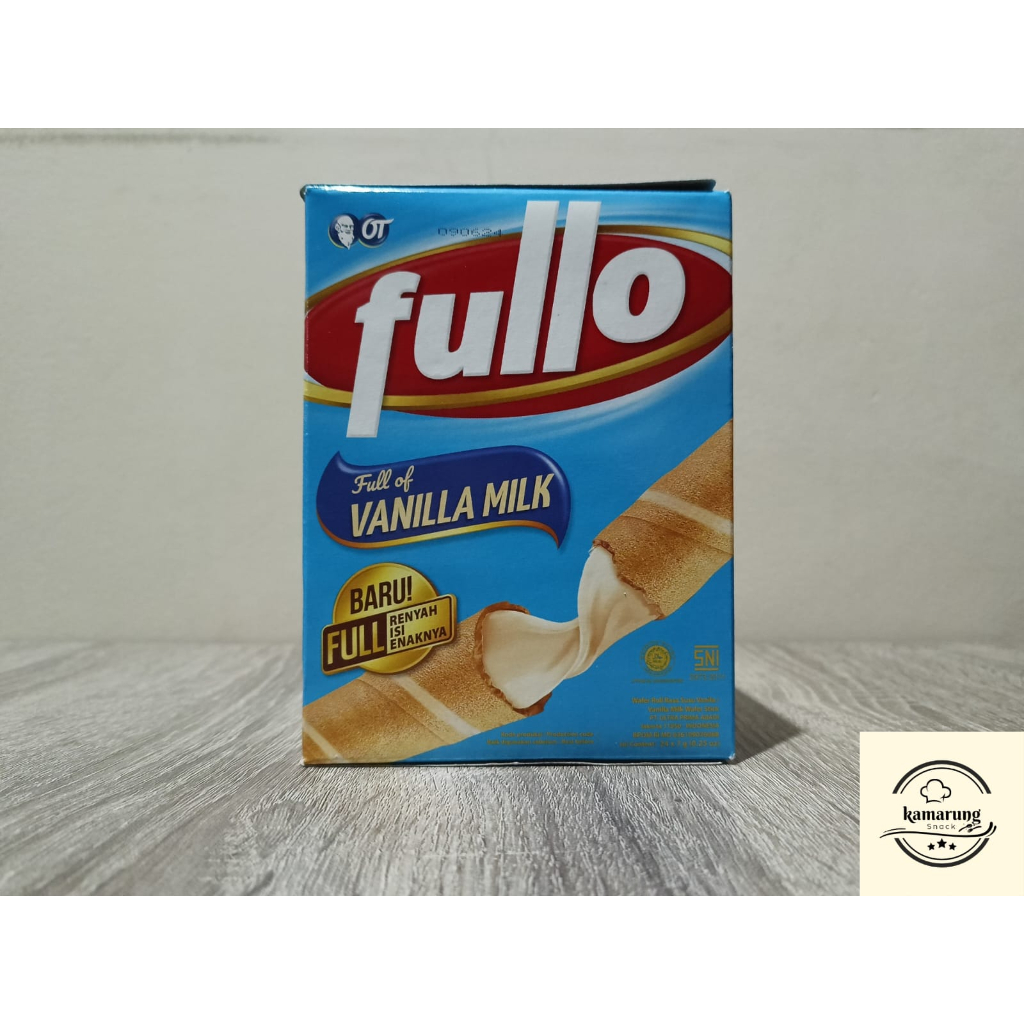 

FULLO STICK CRISPY WAFER ROLL ISI 24 BUNGKUS X 7 GR