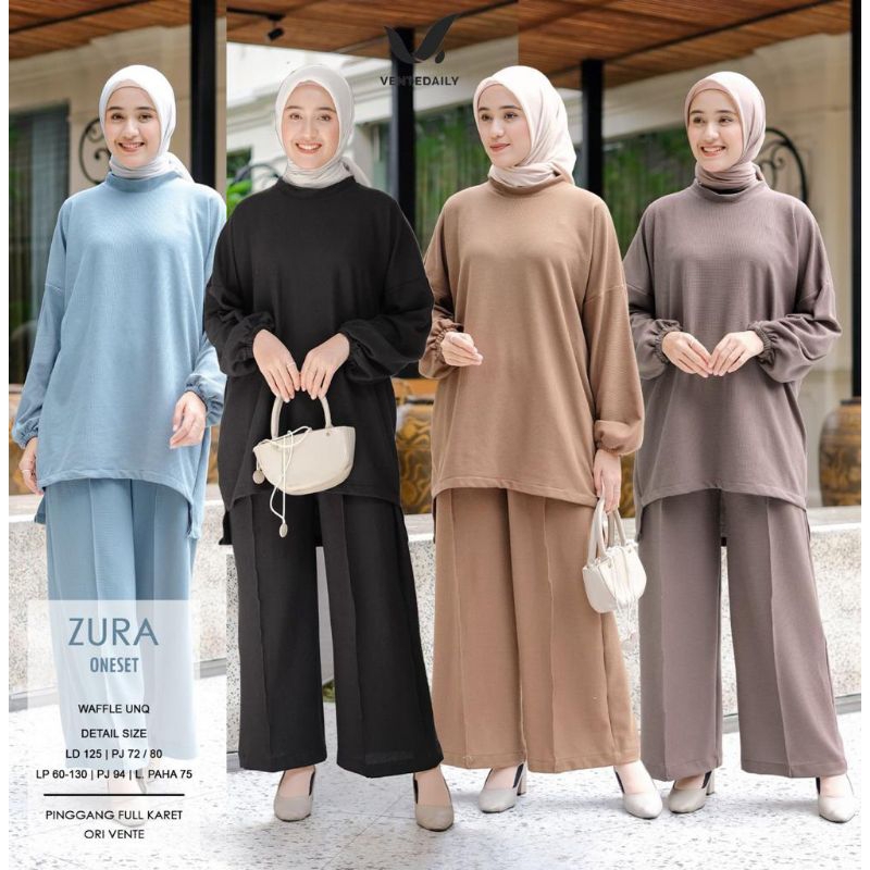 KUMPULAN One Set Sport Polos Original Vente Daily Set Busui Babytery Spandek Knit Wafle Premium Polo