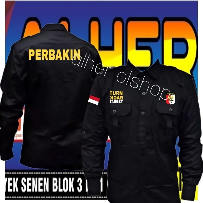 Kemeja PERBAKIN baju PERBAKIN seragam PERBAKIN pdh PERBAKIN Pdl PERBAKIN kemeja kerja PERBAKIN baju 