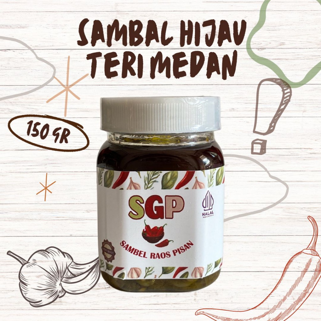 

SAMBAL HIJAU TERI MEDAN
