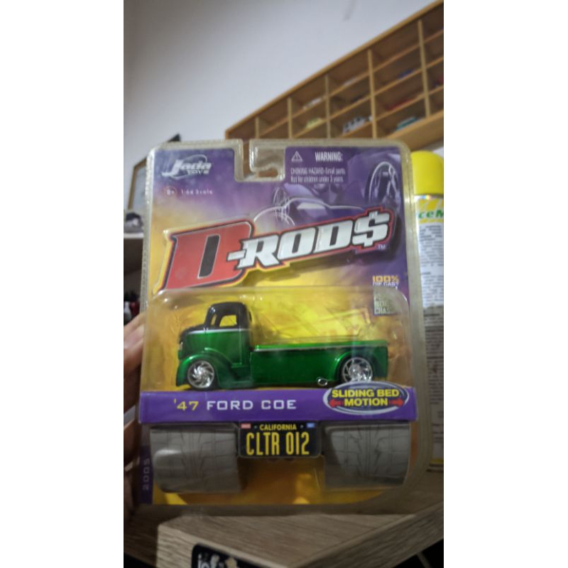 jada toys d-rod green '47
