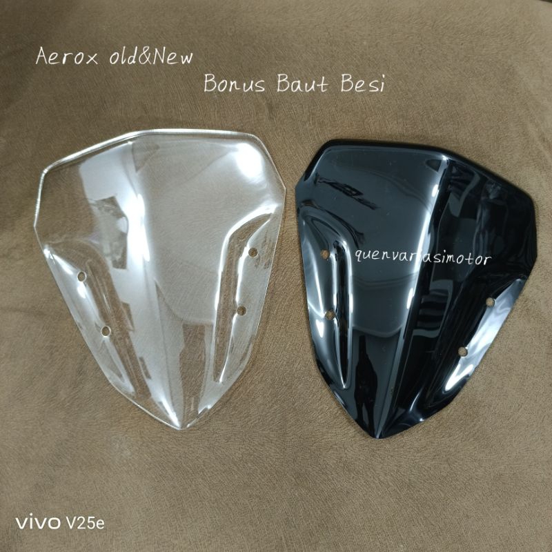 winshiled Yamaha Aerox New Aerox old Visor Yamaha Aerox Model standar