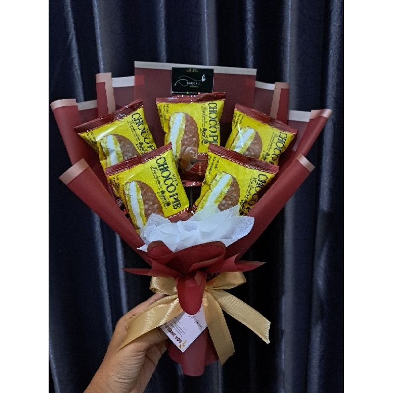 

buket snack murah choco pie