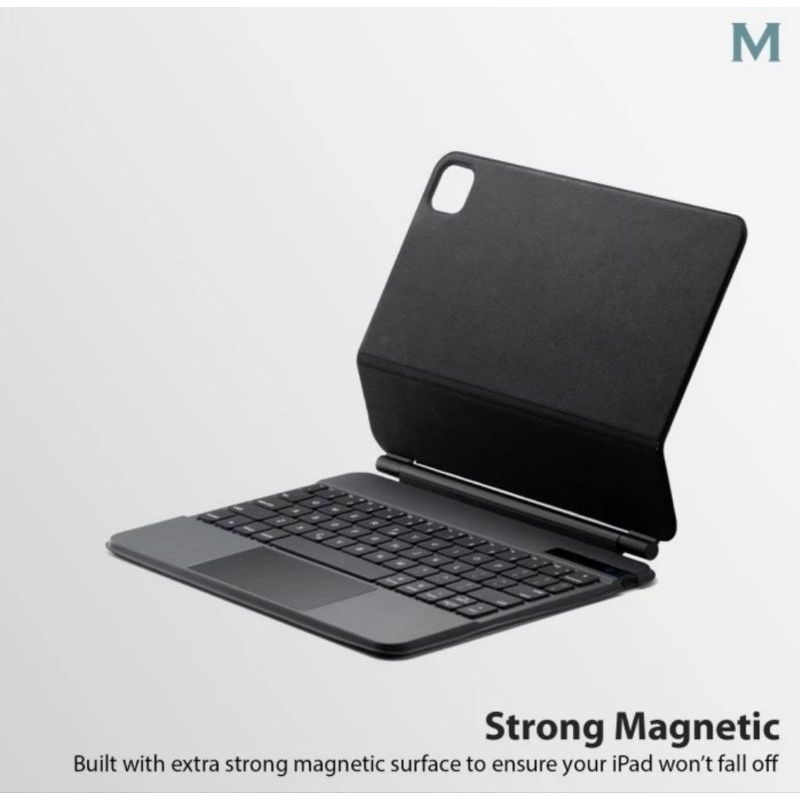 Bundling MILS Floating Magic Keyboard & 3 Pin Case Back For Ipad Pro 11/Air Gen 4/5 [SECOND]