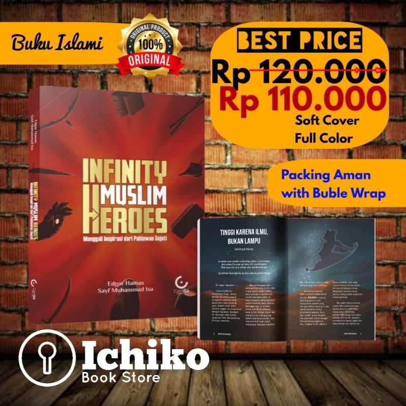 THE INFINITY MUSLIM HEROES By Edgar Hamas dan Sayf Muhammad Isa/ Gensa Berilmu ORIGINAL
