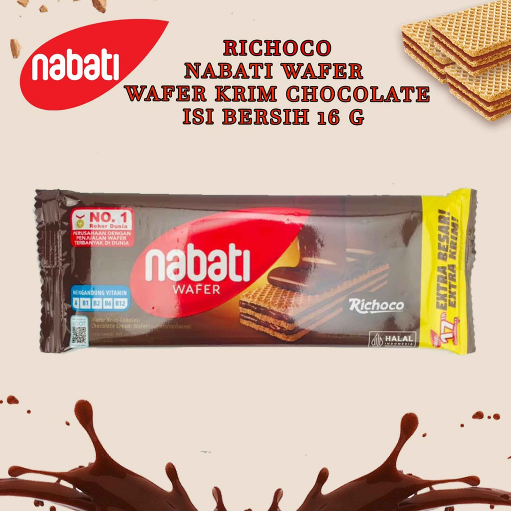 

Nabati / Keju / Richoco / 15g / Wafer