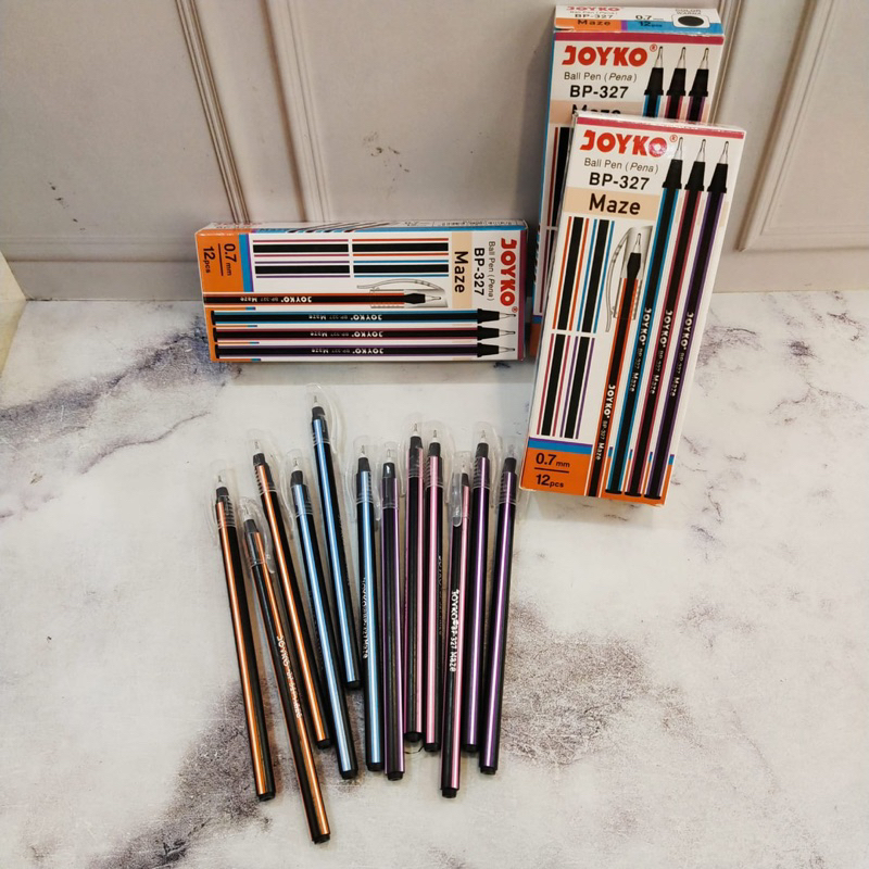 

PULPEN PENA JOYKO MAZE BP-327 0,7mm//1 PAK ISI 12pcs