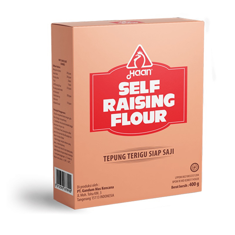 

Haan Self Raising Flour / Tepung 400gr