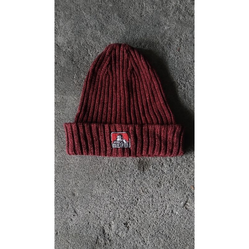 beannie hat topi kupluk ben davis beannie original preloved