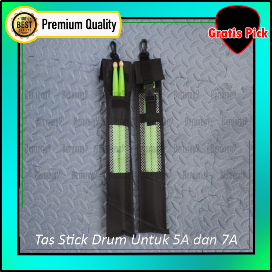 Tas Stick Drum Sarung Stik Drum Pouch Stick Drum Single Pouch Tebal