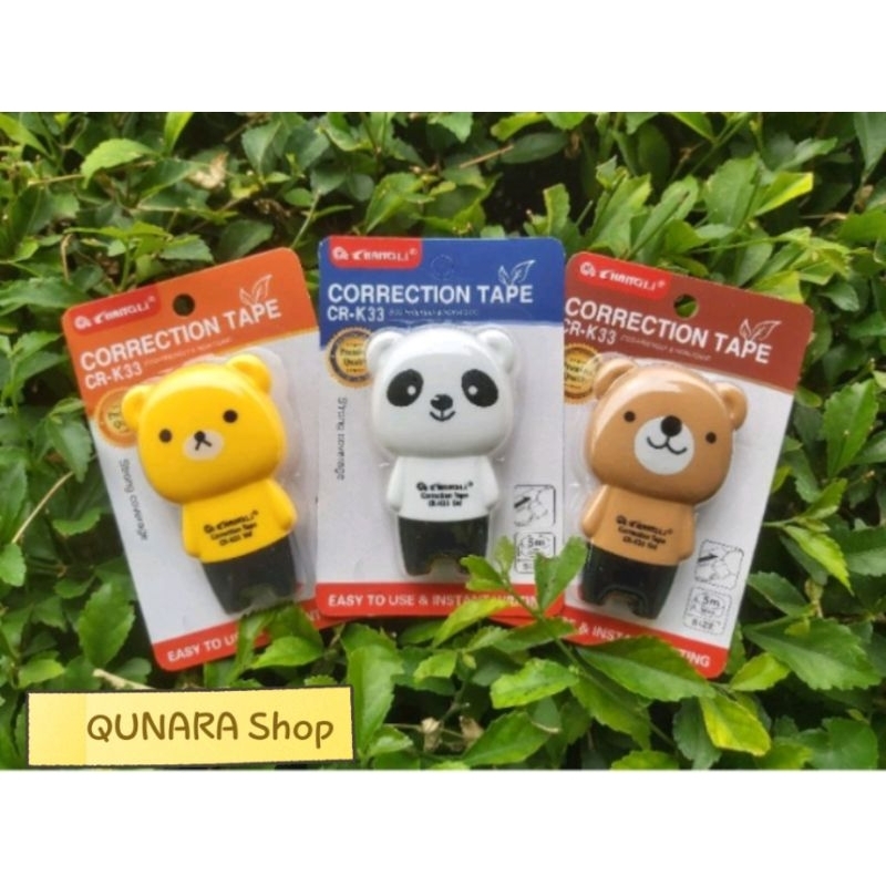 

Tipe Ex CR-1034 / Tipe X Kertas Lucu / Stipo Lucu / Correction Tape Panda Lucu Hewan Lucu