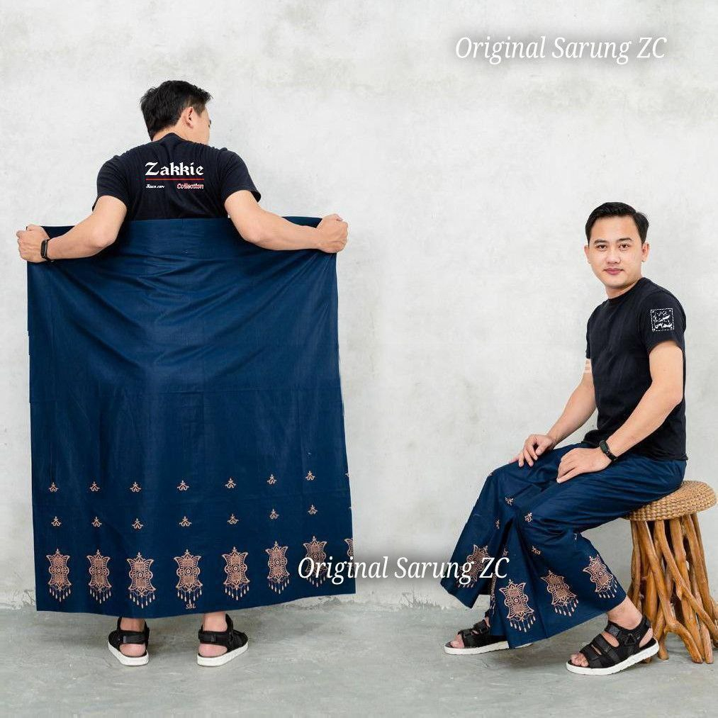 SARUNG BATIK PRIA MOTIF GERBANG ACEH PINTU ACEH (BAYAR DITEMPAT)