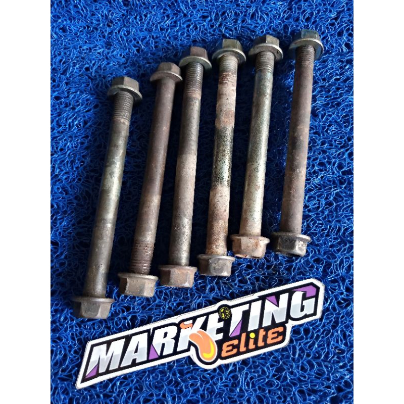 BAUT MESIN BAUT MESIN BAWAH RANGKA HONDA GL MEGA PRO TIGER ORI COPOTAN