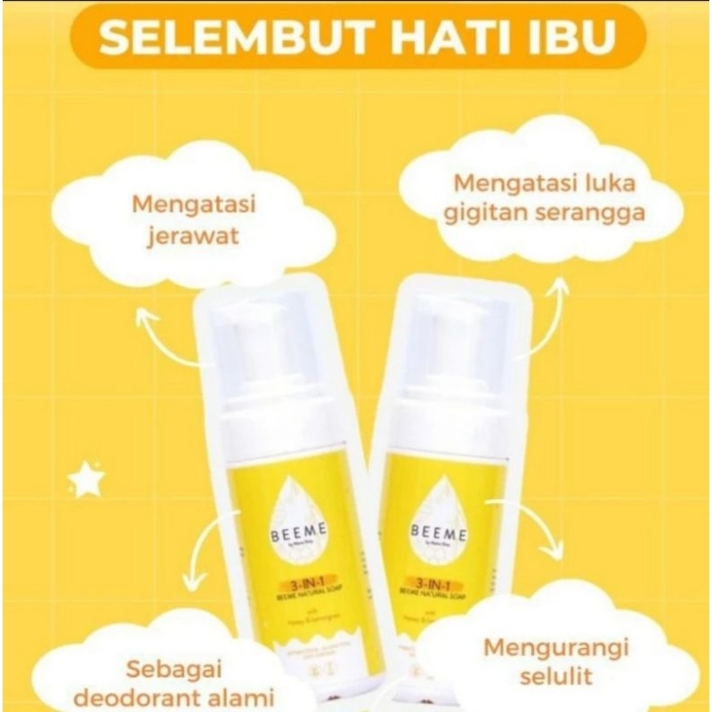 Beeme Natural Soap 3in1
