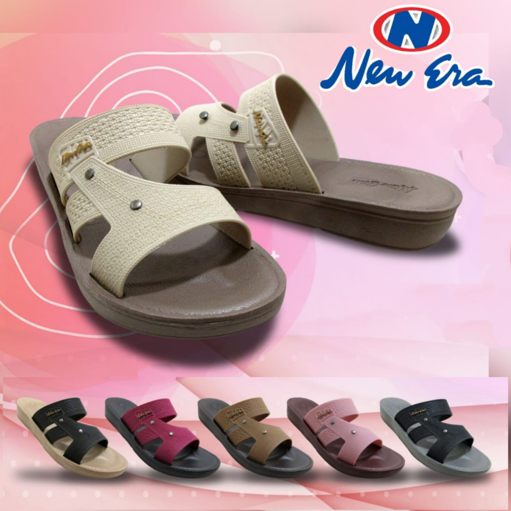 gos NEW ERA LB 120211 SANDAL JEPIT KARET  Sandal Wanita empuk Berkualitas Size 37/40