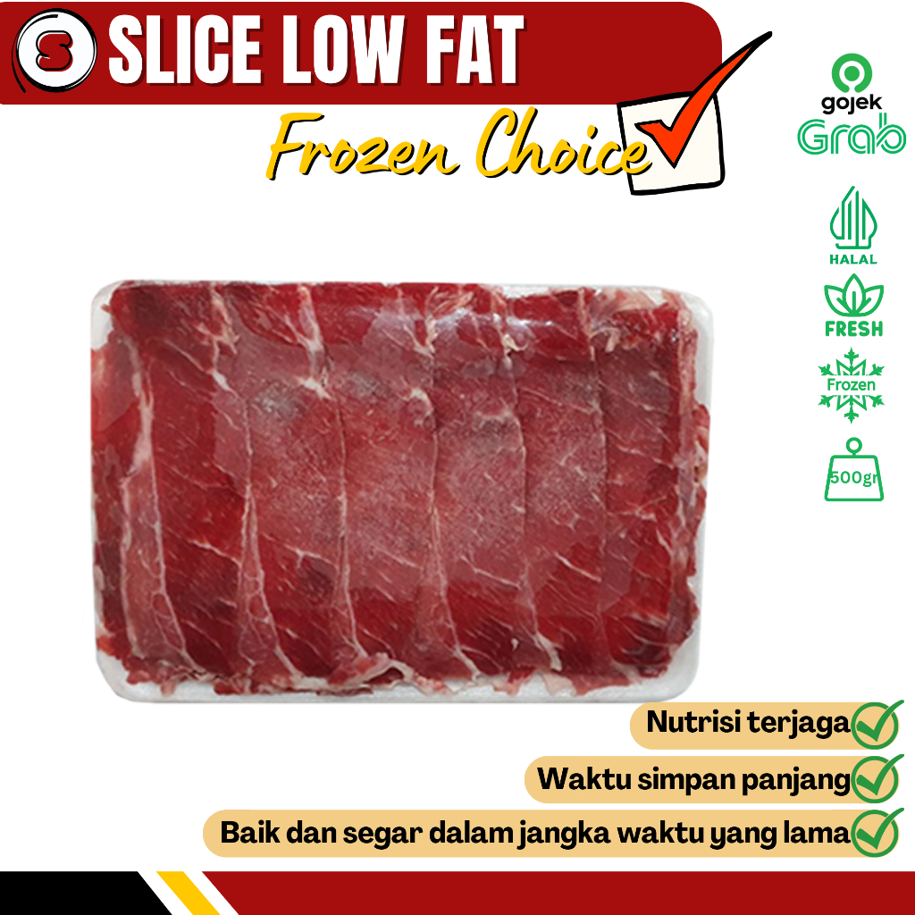 

Sapina Daging Sapi Beefslice / Daging Sapi Iris Tipis Halal 500gr