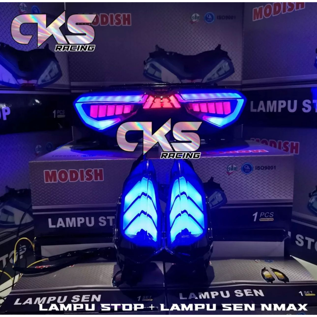lampu stoplamp belakang Yamaha nmax new wuming - lampu stop nmax new wuming - autovin
