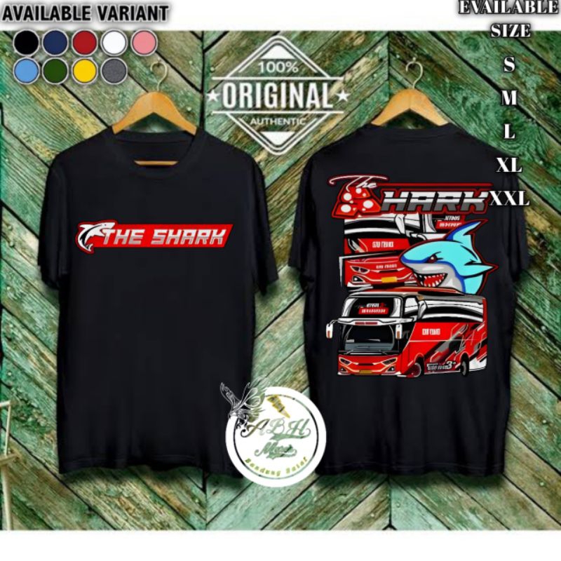 Baju Kaos T-shirt Distro anak Laki-laki/perempuan gambar bismania Shark/bagus/import baju murah anak