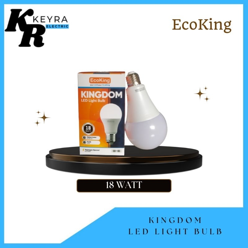 Lampu LED 18watt EcoKing Kingdom