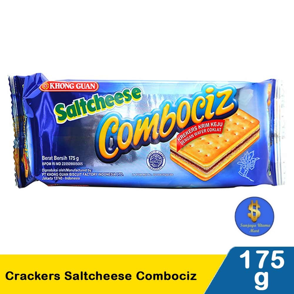 Khong Guan Saltcheese Combociz 175g-Snack Khong Guan Saltcheese Combociz