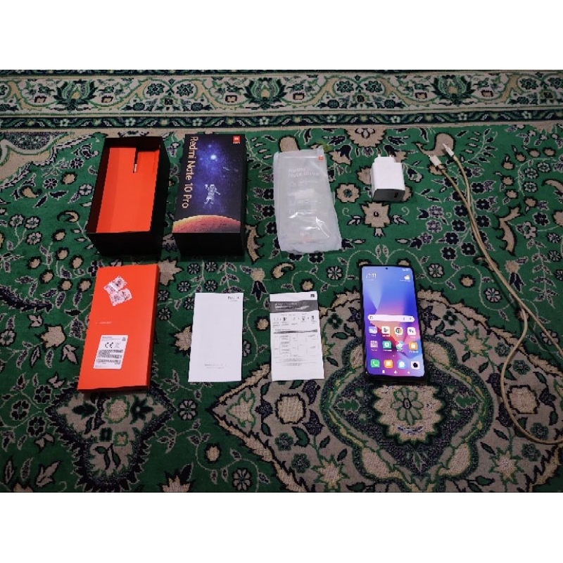 Xiaomi Redmi Note 10 Pro Ram 8 GB Rom 128 GB HP Xiaomi Redmi Note 10 Pro