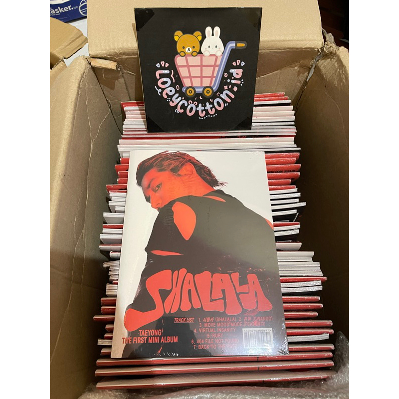 [READY STOCK] ALBUM NCT TAEYONG SHALALA THORN VER SEALED 127 PC PHOTOCARD ALBUM ONLY