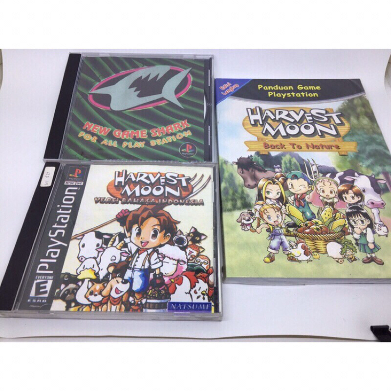 Buku & Kaset Harvest Moon Back To Nature