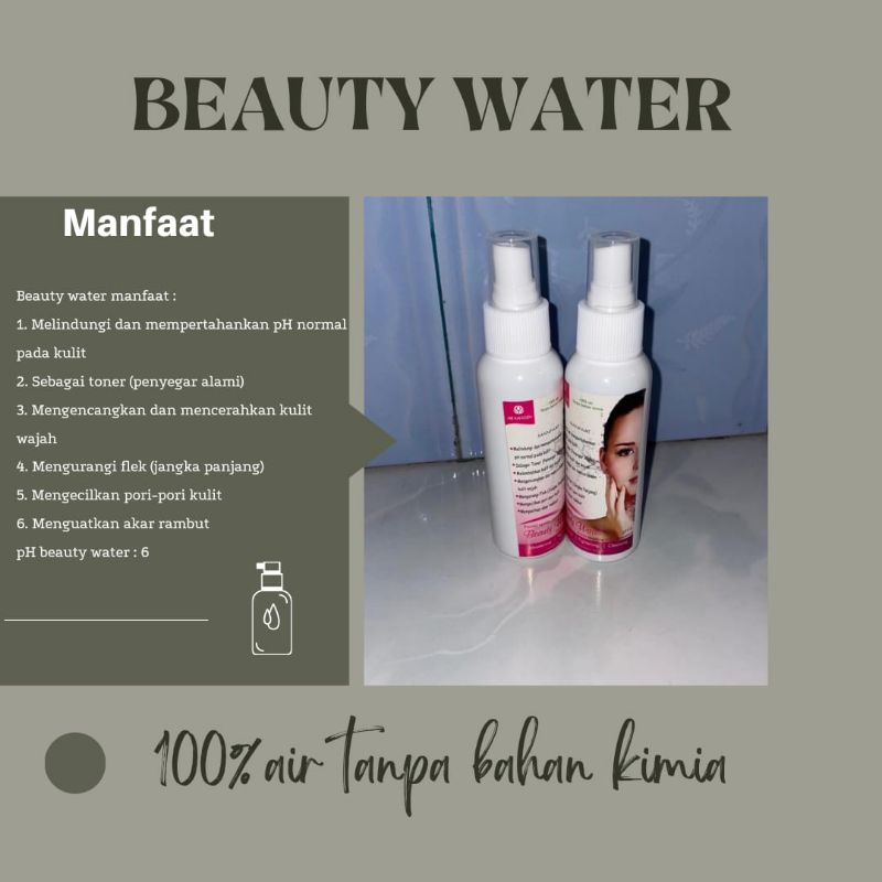 BEAUTY WATER KANGEN WATER PH 6