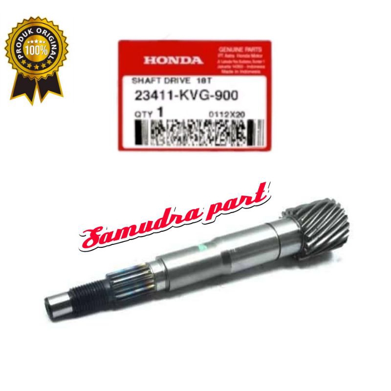 As Pully As gardan Shaft drive 18T Vario 110 CW Vario 110 CBS karbu original 23411KVG900