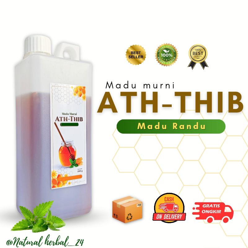 

Madu Randu Asli Murni 100% Tanpa Campuran 1kg