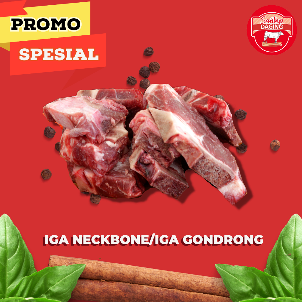 

Daging Sop Iga Tulang Leher Iga sapi Super 1kg
