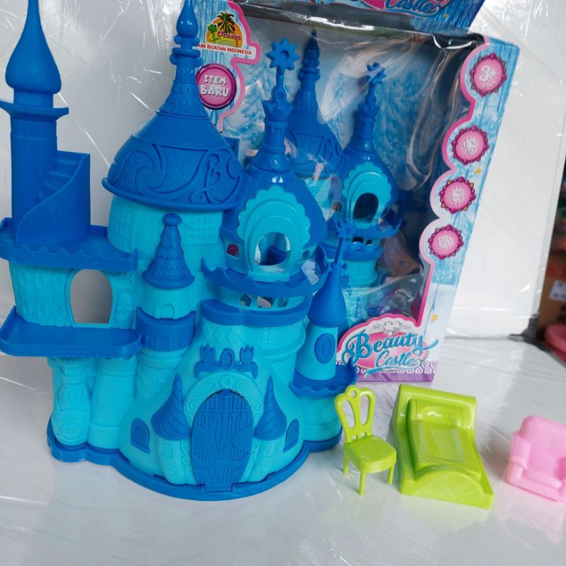 Mainan Rumah Rumahan Elsa / mainan Castile Frozen