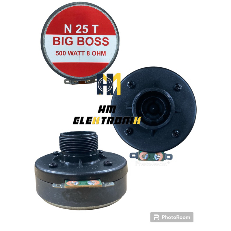 Driver Tweeter Big Boss N 25 T 500Watt compression driver