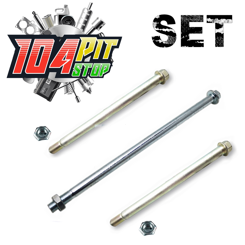 SET As Roda Depan + Belakang + Arm Include Mur Original Yamaha RX KING